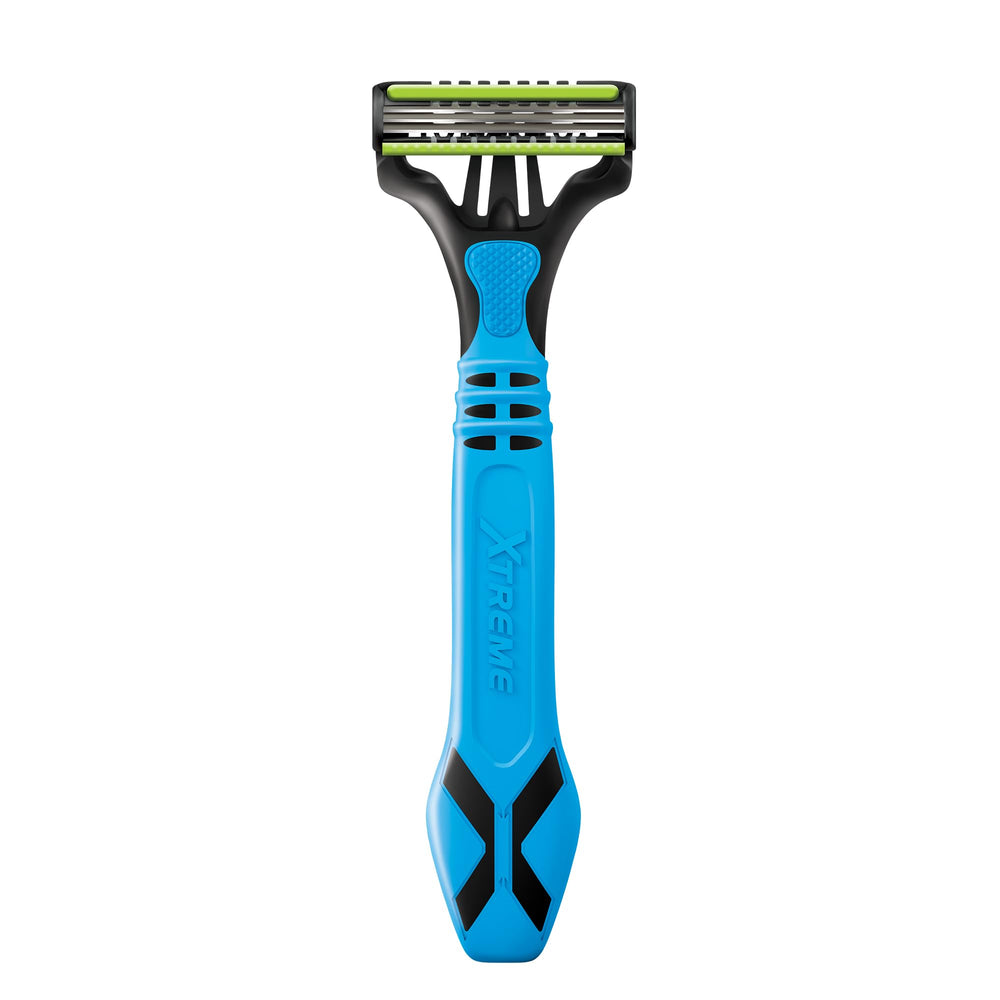 Schick Xtreme 3 Duo Comfort: banda lubricante con aloe para mayor confort.