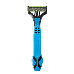 Schick Xtreme 3 Duo Comfort: banda lubricante con aloe para mayor confort.