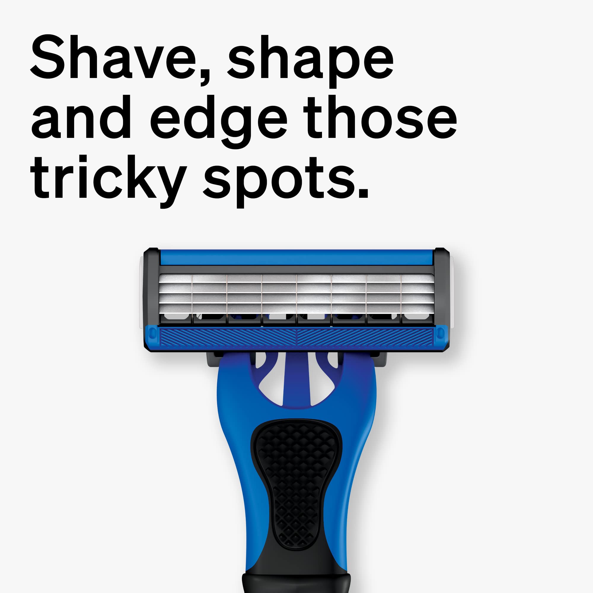 Cuchillas de titanio Schick Xtreme 4 Outlast para afeitados duraderos.