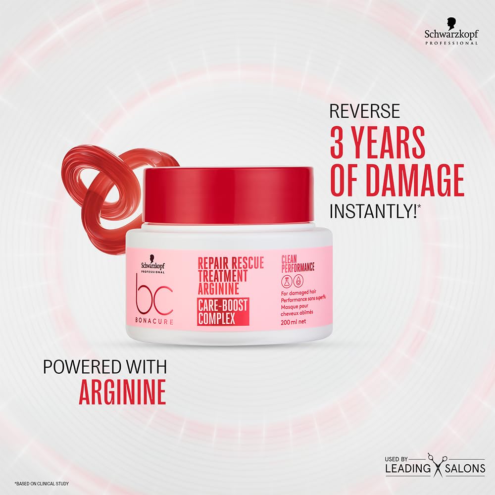 Schwarzkopf BC Peptide Repair Rescue, aplicación en largos y puntas para cabello poroso