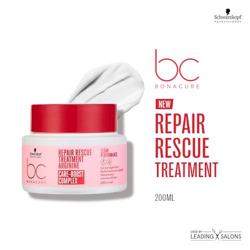 Schwarzkopf BC Peptide Repair Rescue, textura cremosa que facilita la aplicación en largos