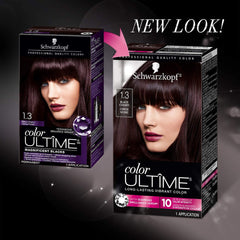 Schwarzkopf Color Ultime 1.3 Negro Cereza: cobertura de canas y color duradero