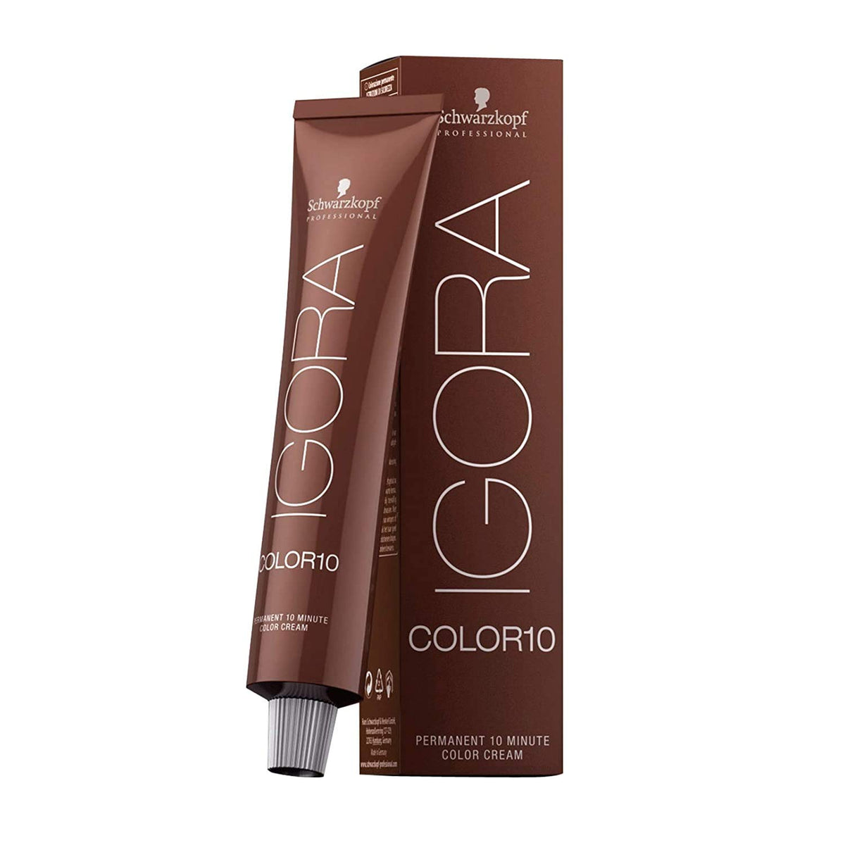 Schwarzkopf Igora 7-12 medium ash smokey blonde palette for precise shade selection.
