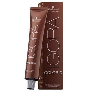 Schwarzkopf Igora Color10 hair color 4-00 medium brown for natural, even coverage.