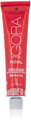 Schwarzkopf Igora Royal 5-0 marrón claro: aplicación suave para color uniforme y sin manchas.