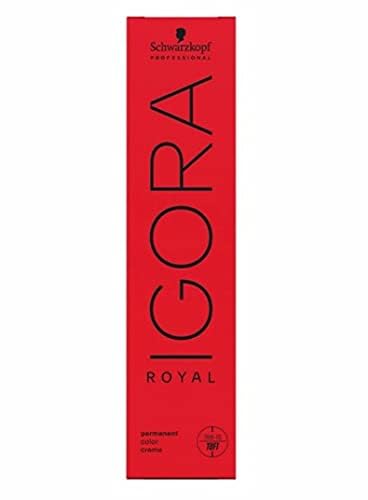 Schwarzkopf Igora Royal 8-77 tubo de 60 ml para aplicación precisa del color.