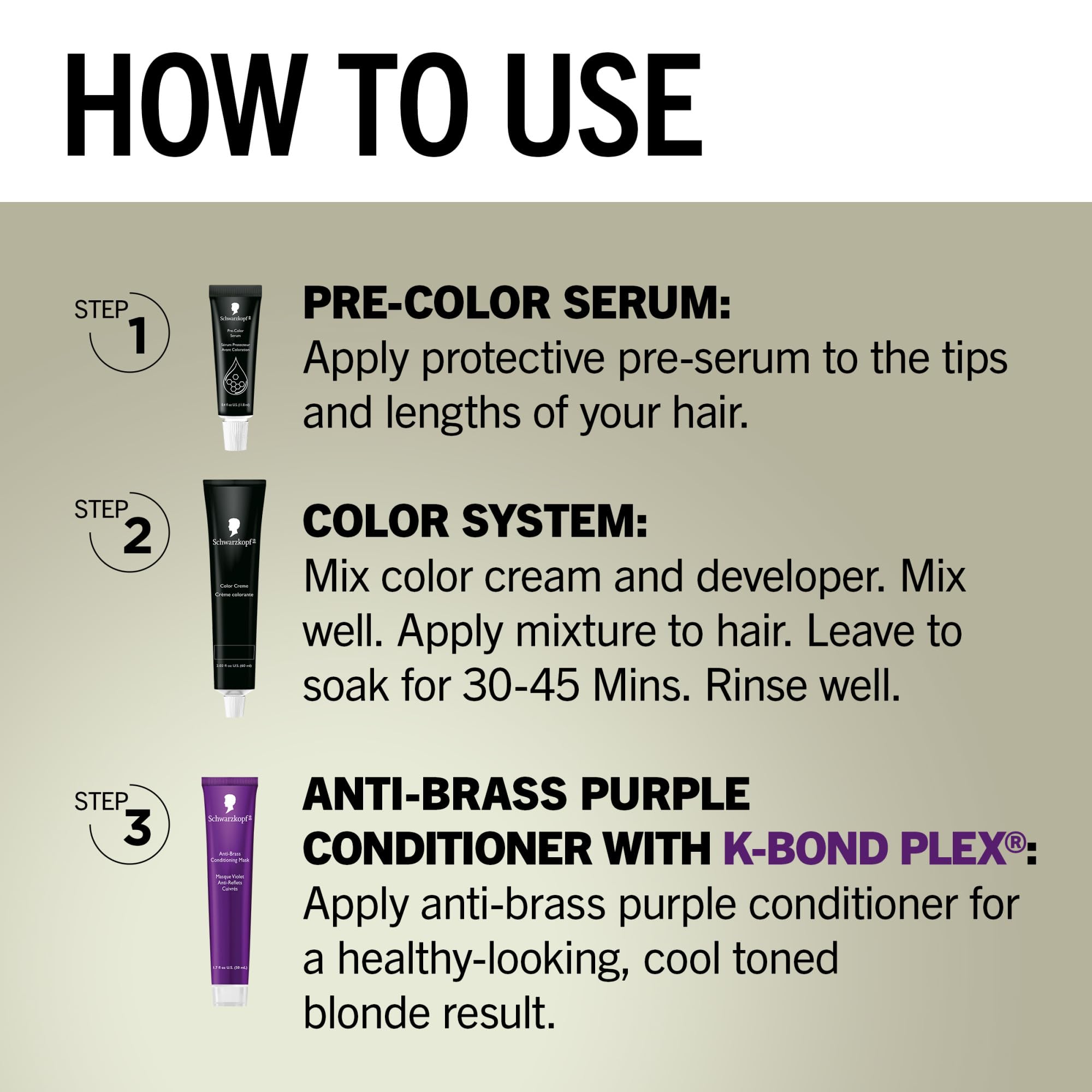 Schwarzkopf Keratin Blonde: guantes desechables para aplicación limpia.