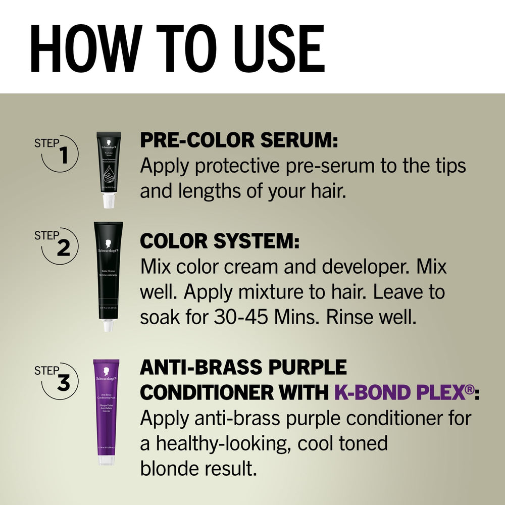 Schwarzkopf Keratin Blonde: guantes desechables para aplicación limpia.