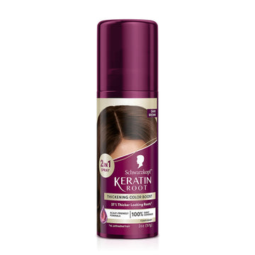 Schwarzkopf Keratin Root spray dos en uno para aplicación precisa en retoques