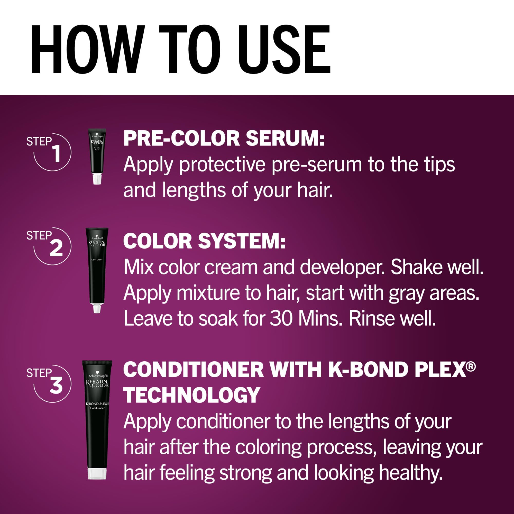 Schwarzkopf Color Keratina: guantes desechables para una aplicación limpia.