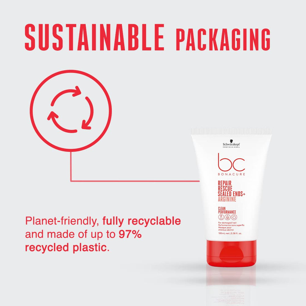 Schwarzkopf Professional Bonacure Peptide Repair Rescue acabado brillante y saludable