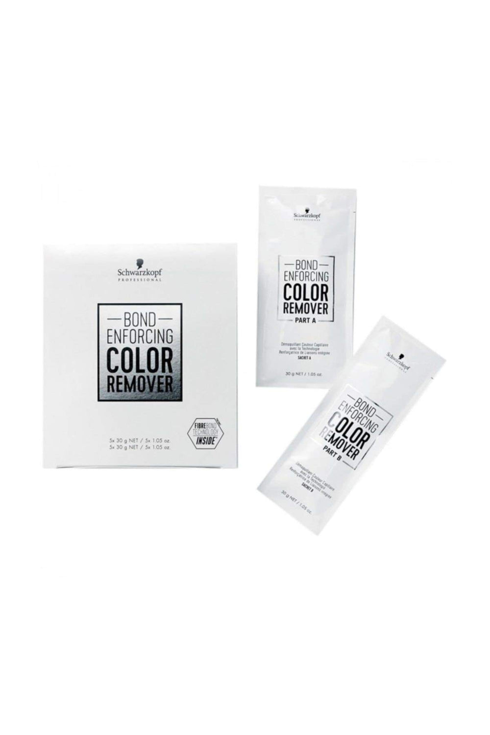 Schwarzkopf Professional Demaquillant couleur renforçant les liaisons, application facile pour effacer les anciennes teintes.