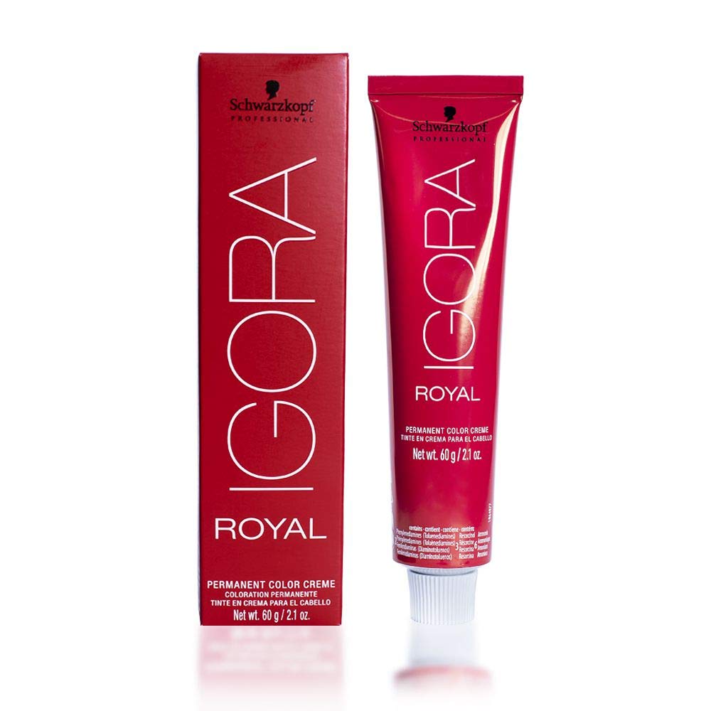 Schwarzkopf Igora Royal Color Creme 4-6 en tubo de 60 g para color duradero y cobertura