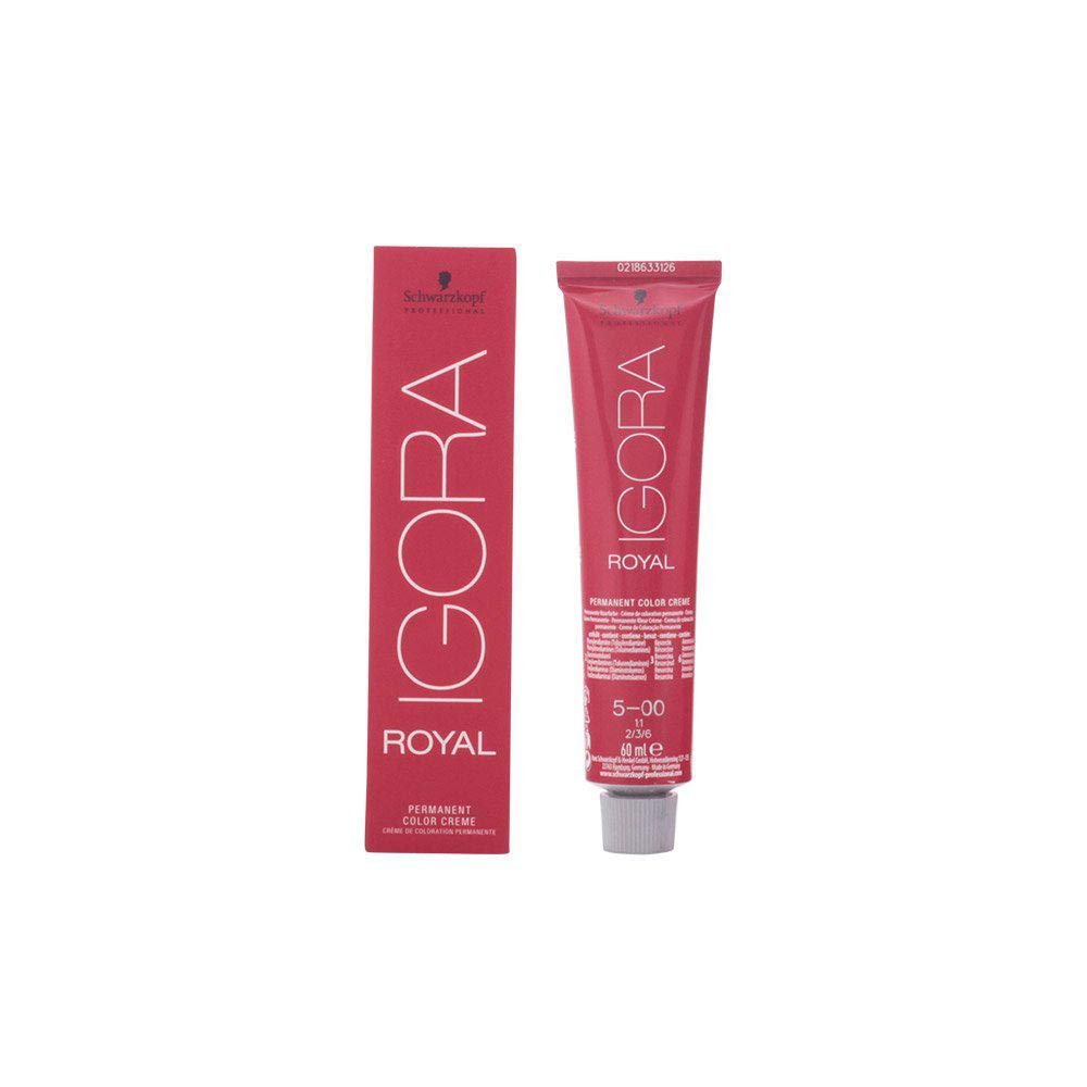 Schwarzkopf Professional Royal Igora 5-00: desarrollo de 30-45 minutos para color con brillo.