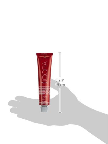 Schwarzkopf ROYAL IGORA 60 ml 7-00, proceso de aplicación suave y uniforme.