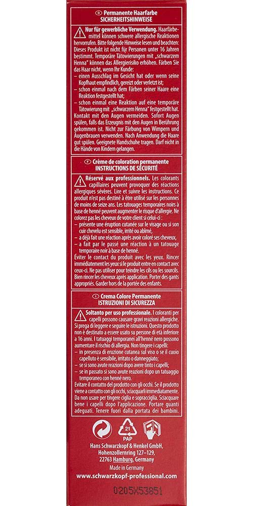 Schwarzkopf ROYAL IGORA 60 ml 7-00, envase de 60 ml para salón.