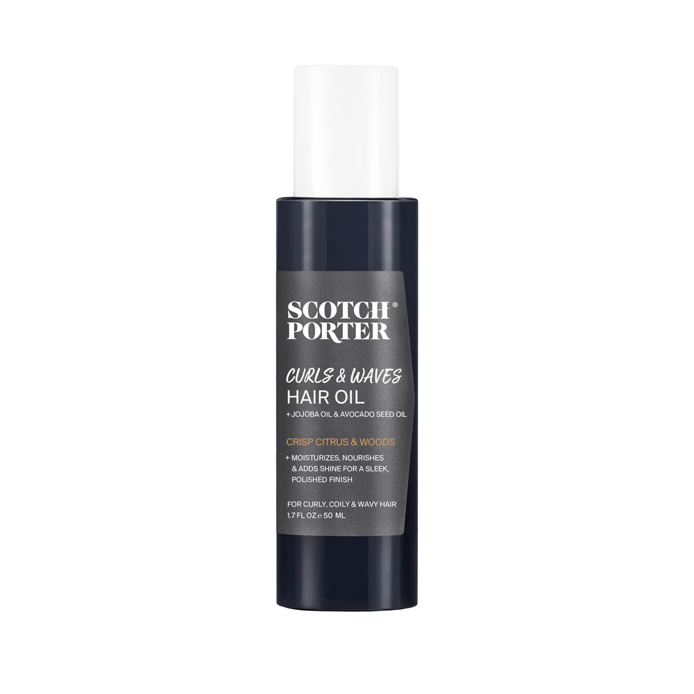 Scotch Porter Curls & Waves: botella de aceite capilar para rizos y ondas definidos y suaves