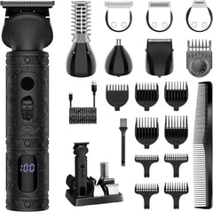 Scttomon Barba Trimmer con T-Blade para corte de precisión.