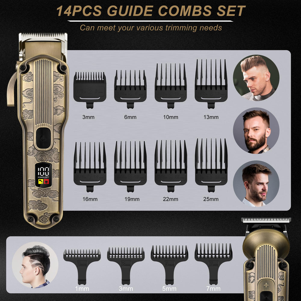 Scttomon t-blade-trimmer-ajuste para longitudes precisas y estilos.