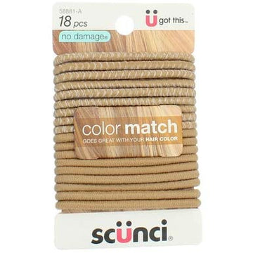 Scunci Beautiful Blends para diferentes peinados, resistente y suave al tacto.