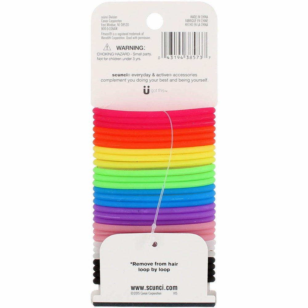 Gomas Scunci Evolution en colores brillantes para combinar estilos