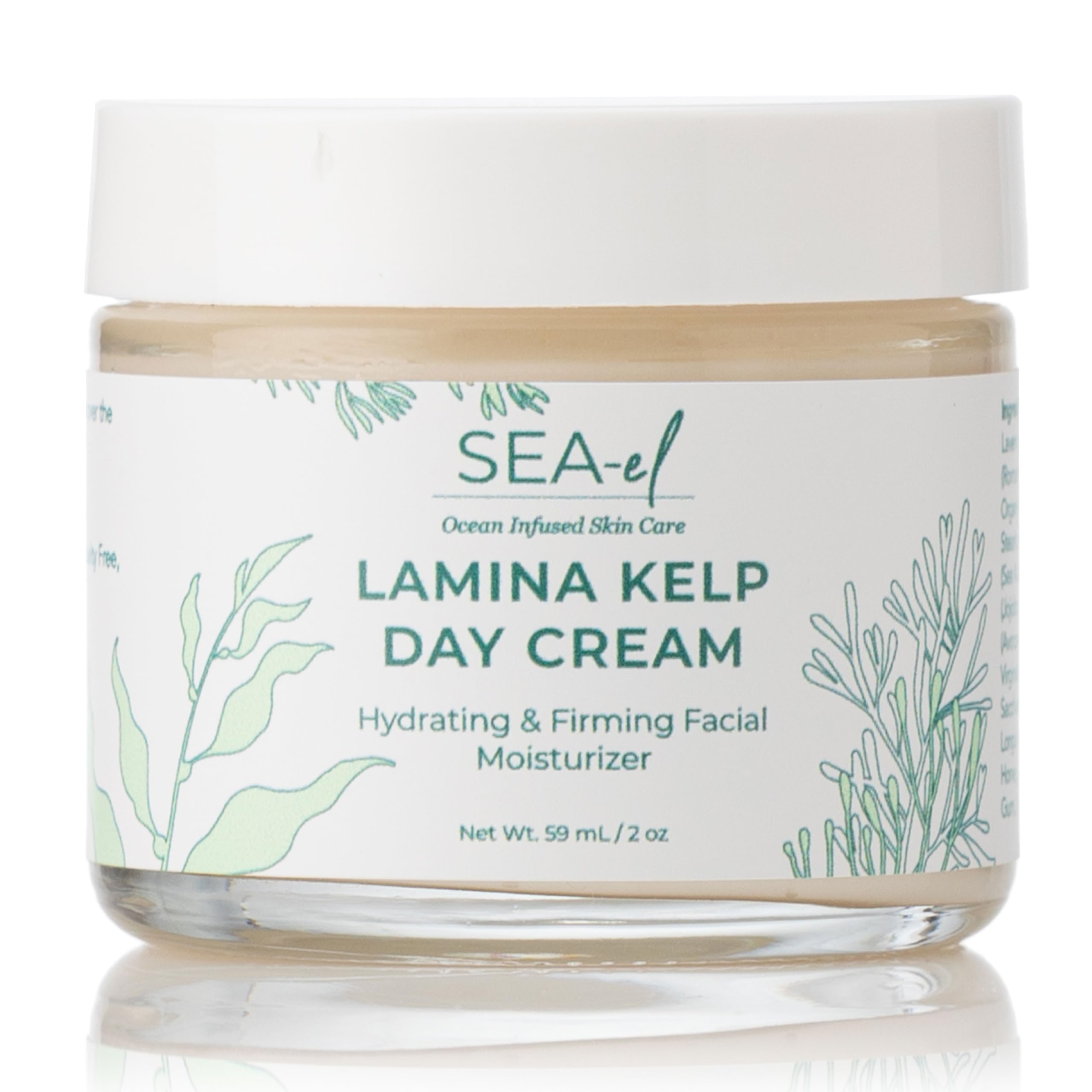 Sea-El Lamina Sea Kelp Día Crema en envase, ideal para hidratación diaria.