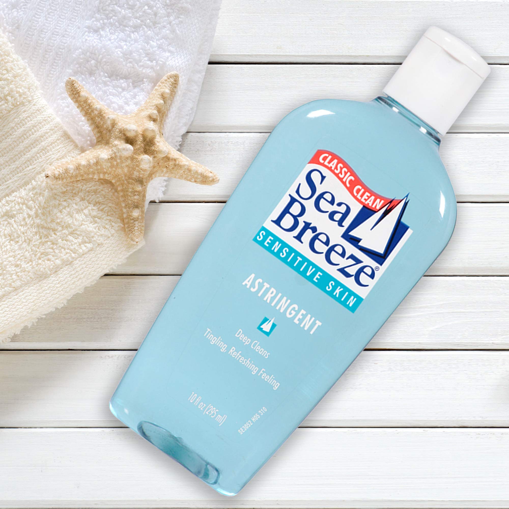 Seabreeze tonico facial uso diario, ayuda a poros visibles