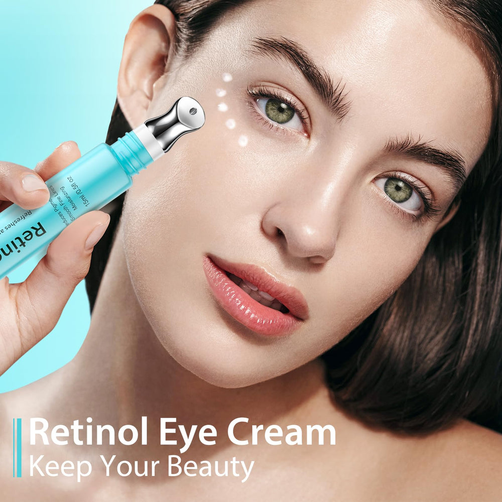 Seacall eye cream close-up highlighting brighter eye area.