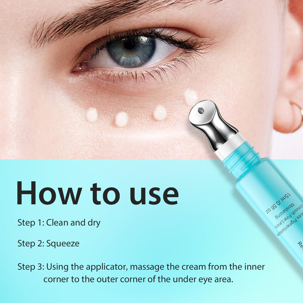 Formato práctico para rutinas diarias de cuidado de ojos.