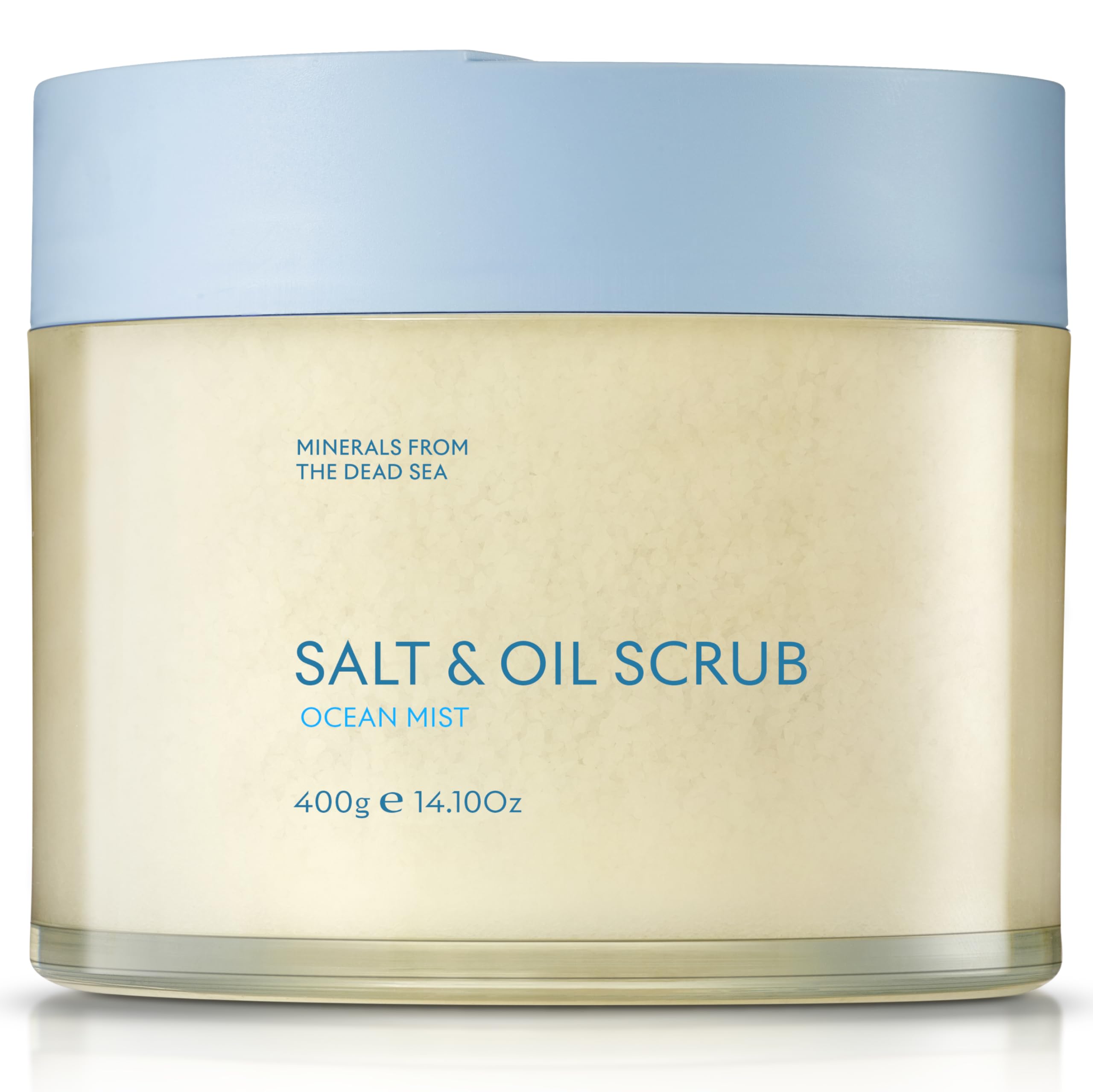 SEACRET Minerals exfoliante en frasco para ducha, limpia suavemente y nutre la piel.