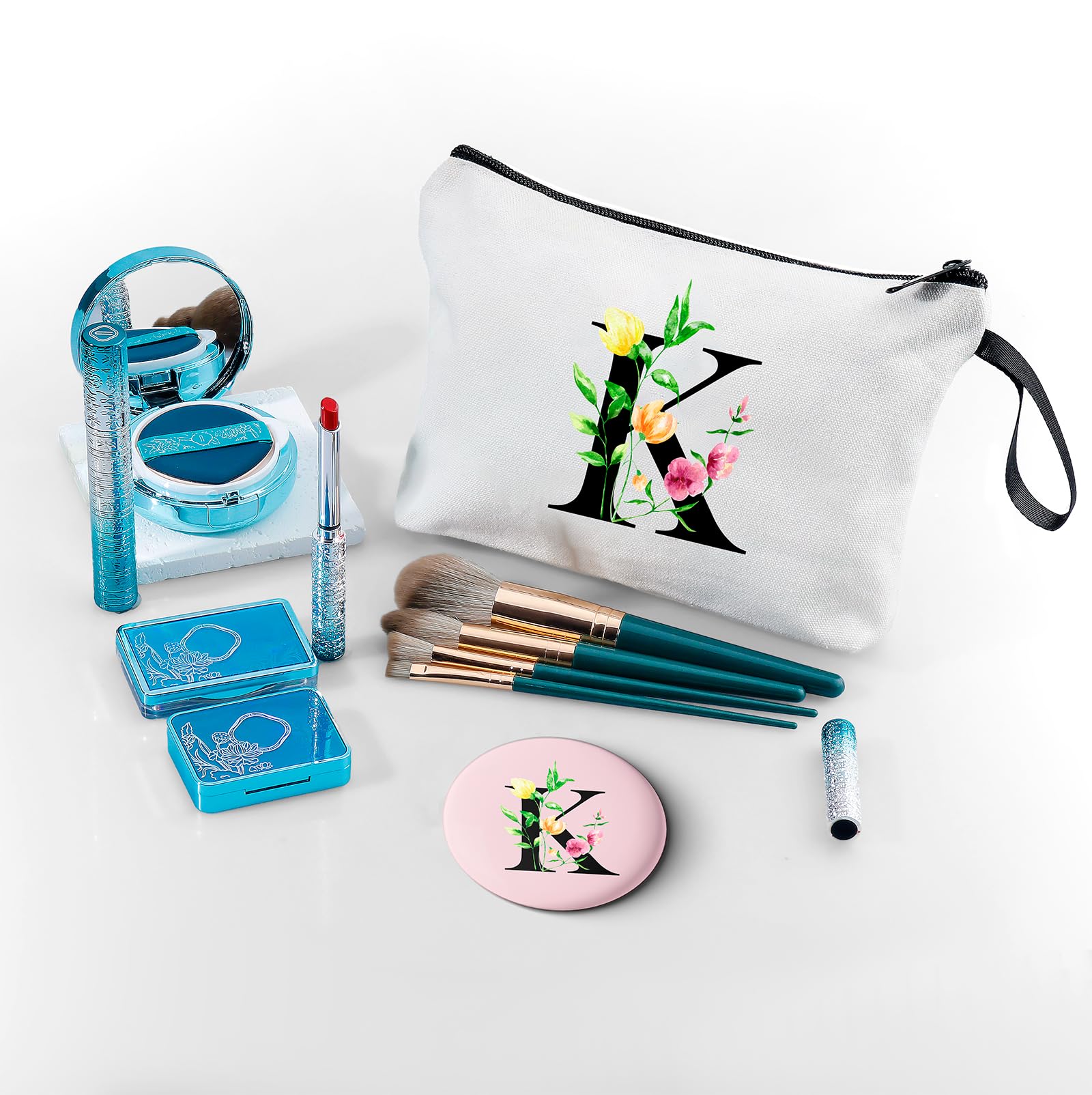 Seamoon bolso cosmético regalo con monograma, perfecto para amigas