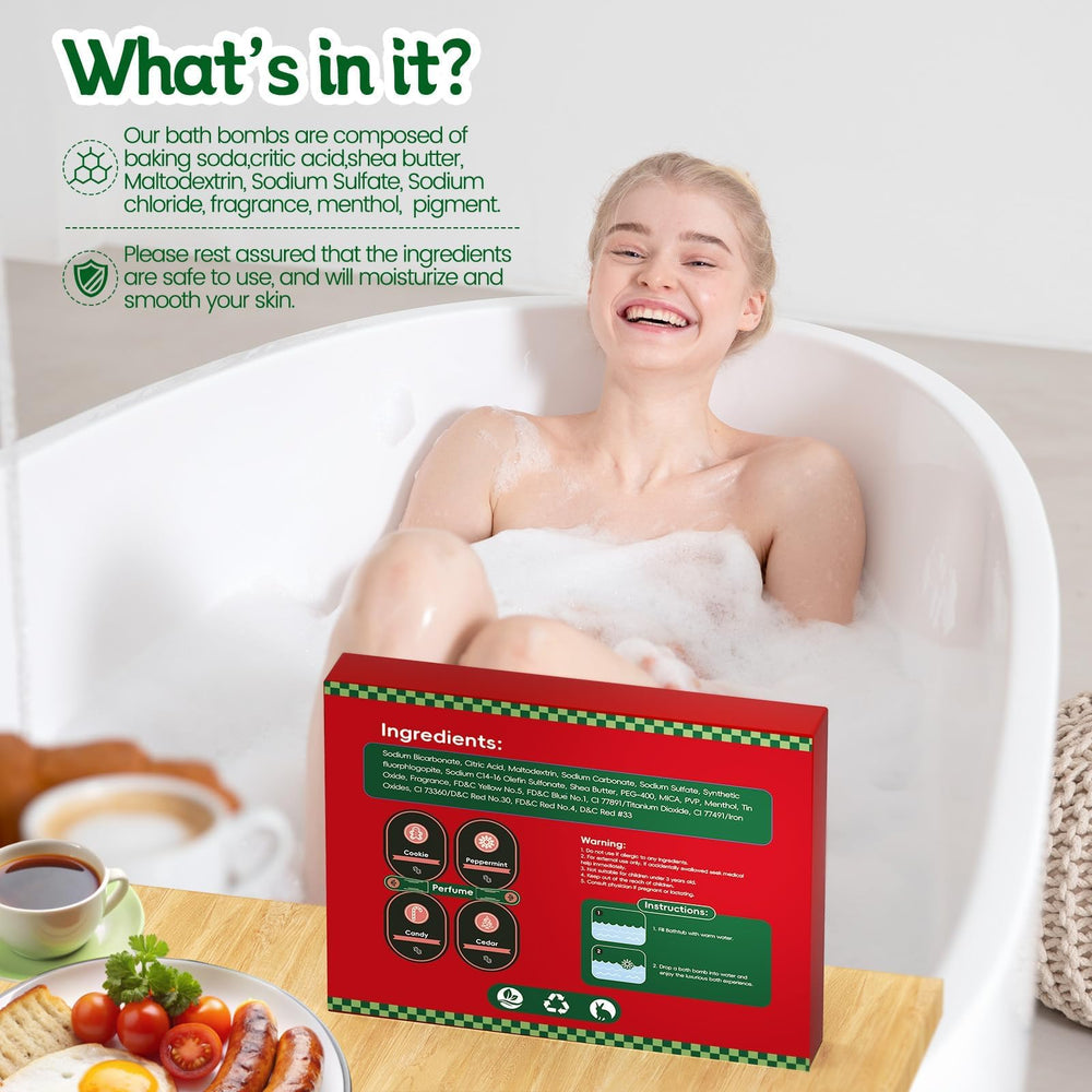 SeasonBliss bombas de baño en el paquete-regalo ideal para sorprender.