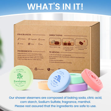 SeasonBliss bombas de ducha mar: aroma limpio para espacios pequeños.