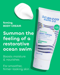 Seaweed Bath Co. aplicación en cuerpo para piel suave y fresca.