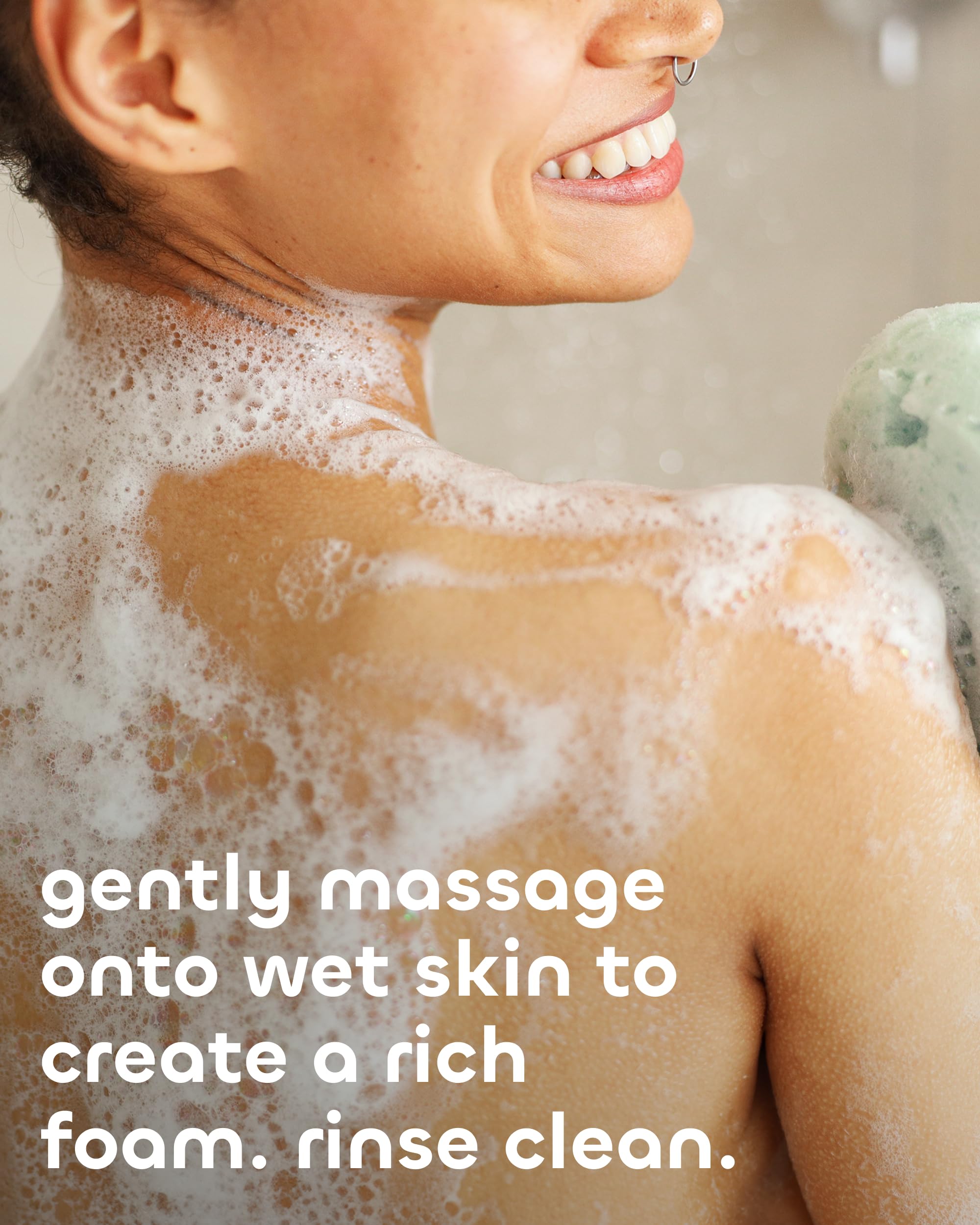 Cruelty-free Leaping Bunny certified Seaweed Bath Co. Calm Body Wash