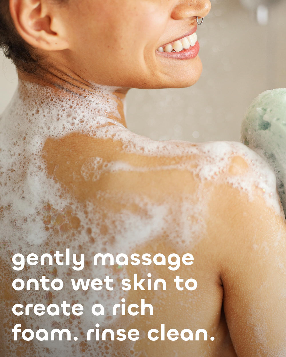 Cruelty-free Leaping Bunny certified Seaweed Bath Co. Calm Body Wash