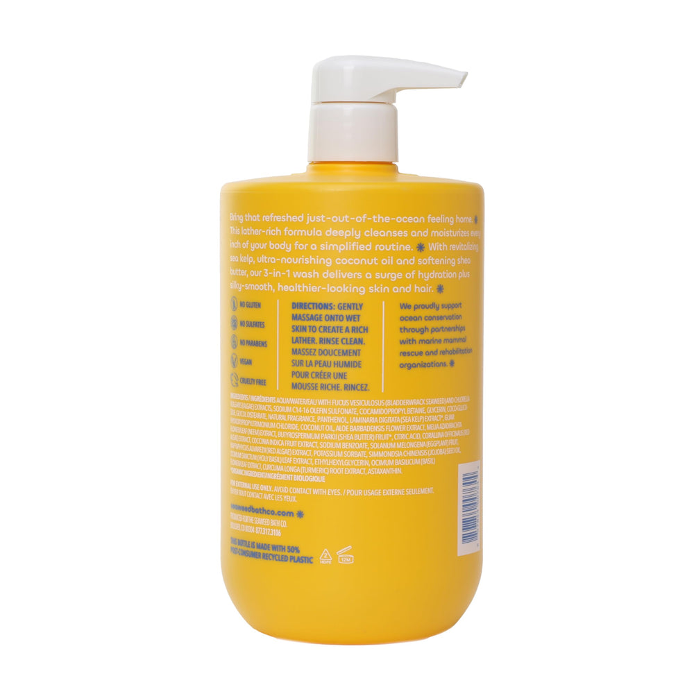 The Seaweed Bath Co. Envase con plástico PCR reciclado