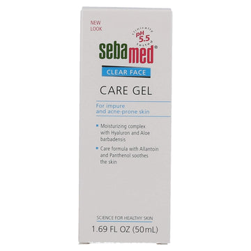 Gel SEBAMED con aloe vera y acido hialuronico, ayuda a hidratar sin peso.