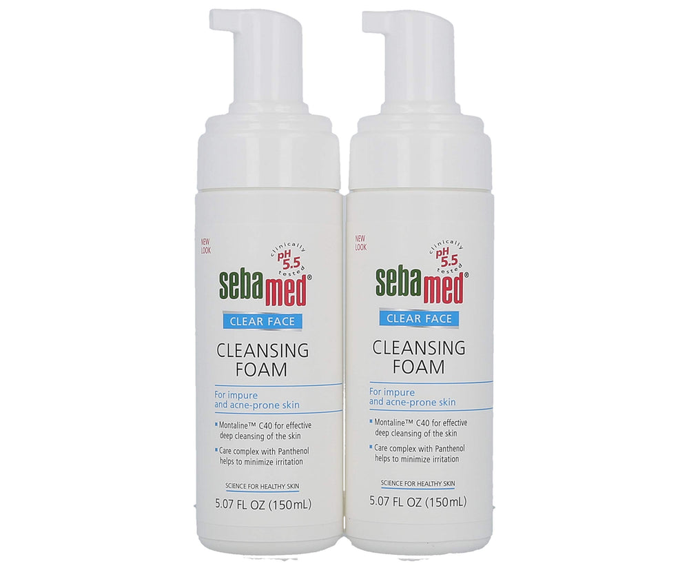 SEBAMED Clear Face poros: espuma limpiadora que facilita limpieza profunda.