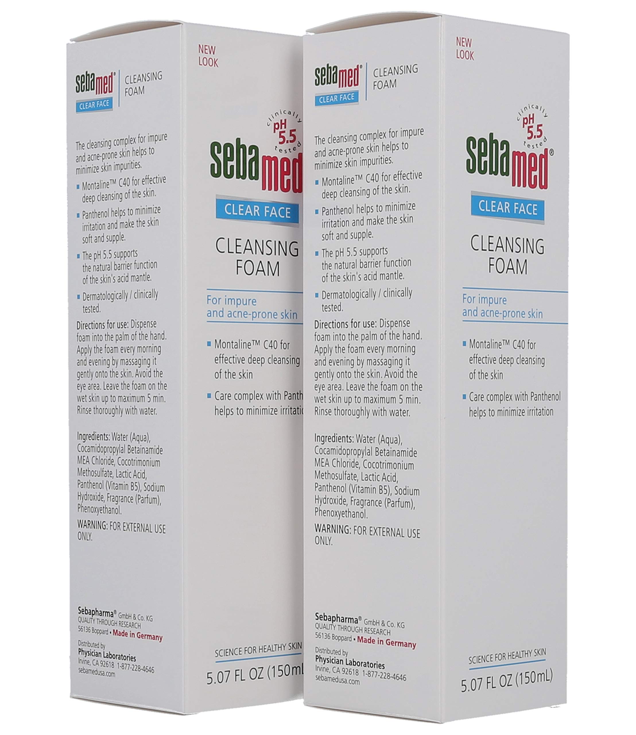 SEBAMED Clear Face vitamina B5 apoya regeneración suave de la piel.