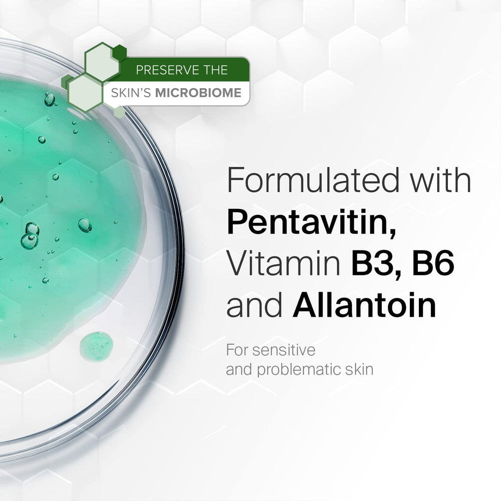 SEBAMED ingredientes hidratantes Allantoin y Pentavitin, nutrición suave para la piel.