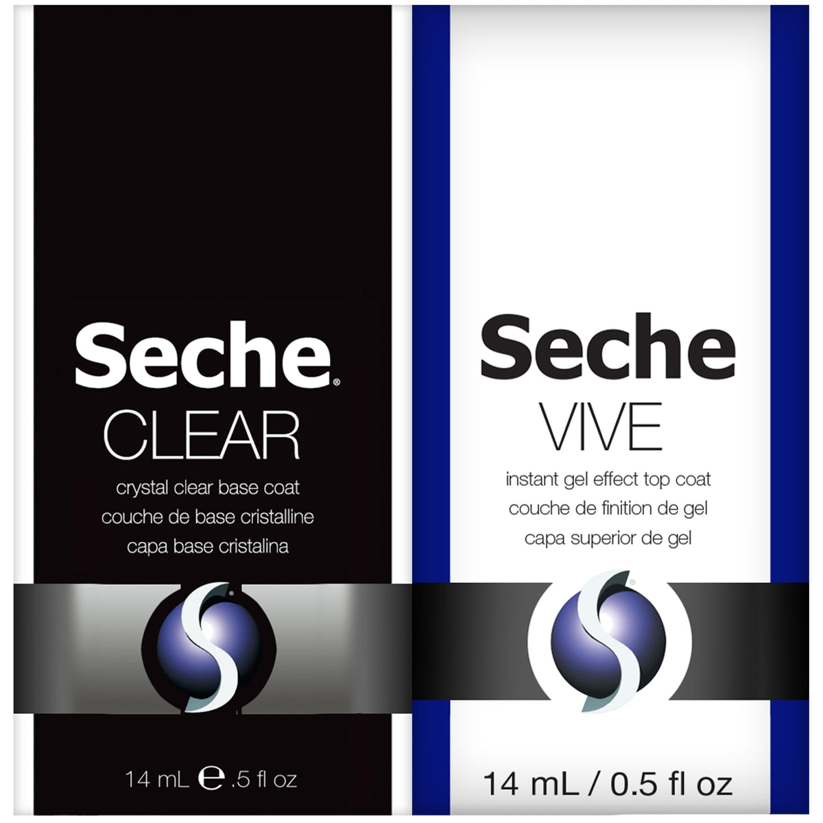 Capa base Seche Clear protege la uña y evita manchas.