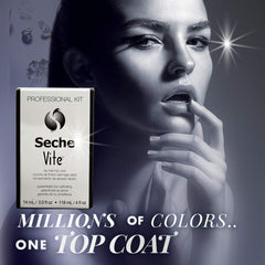 Seche Vite: aplicación fácil para un acabado liso en uñas.