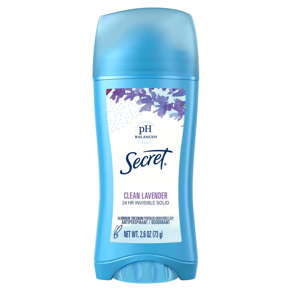 Secret barra invisible lavanda en botella, protección duradera todo el día