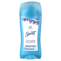 Secret barra invisible lavanda en botella, protección duradera todo el día