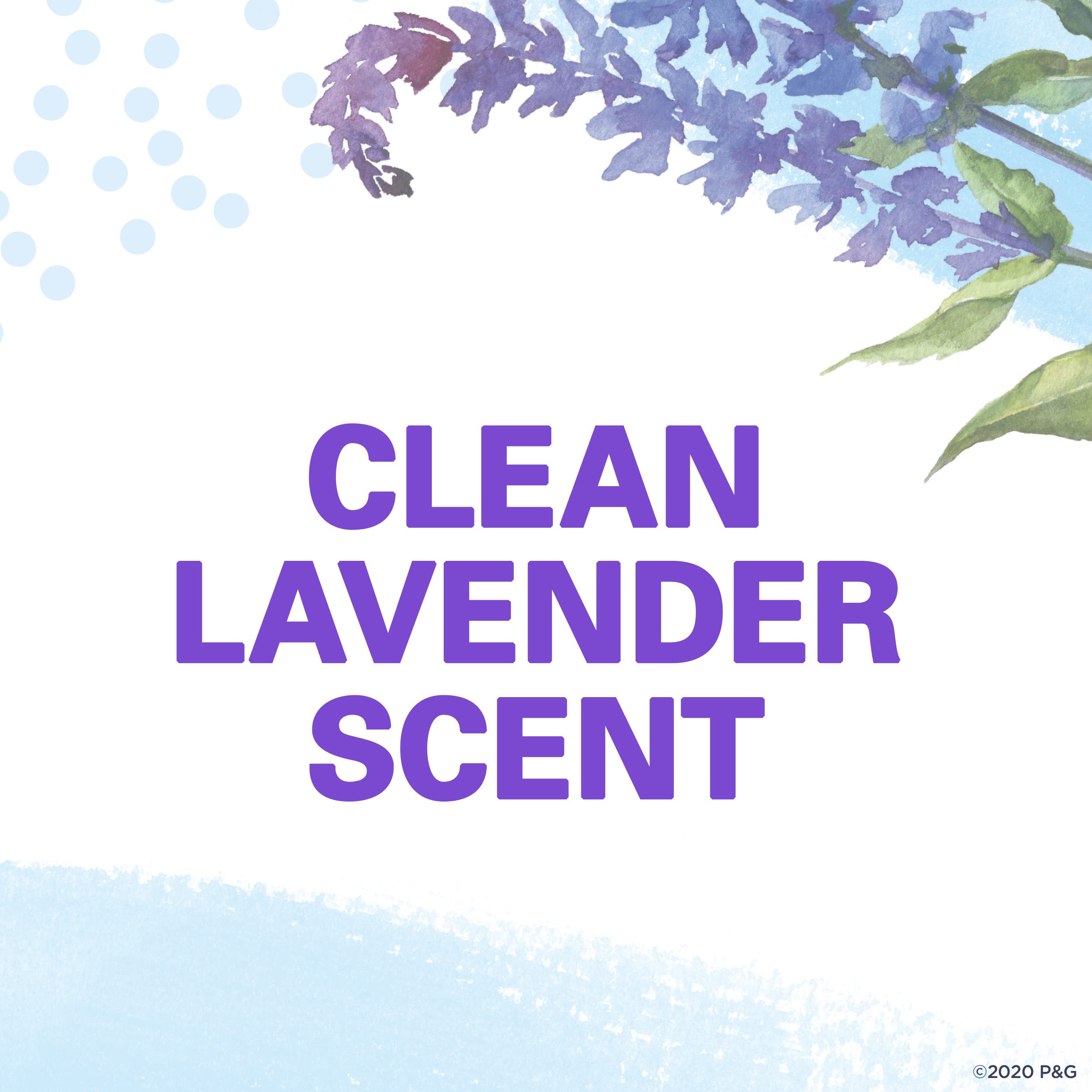 Botella de Secret barra invisible lavanda iluminada por contraluz