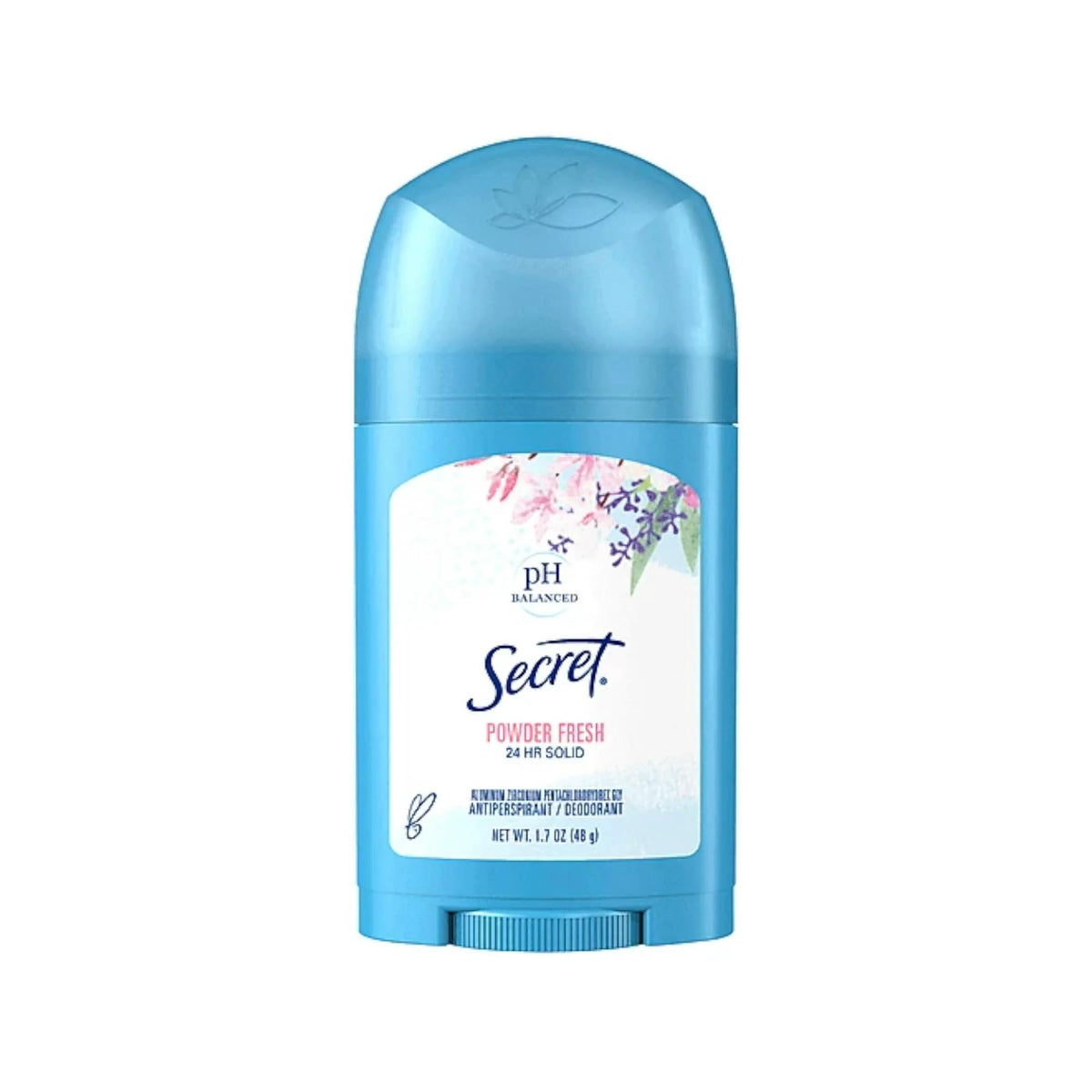Secret botella de polvo fresco para uso diario con protección suave.