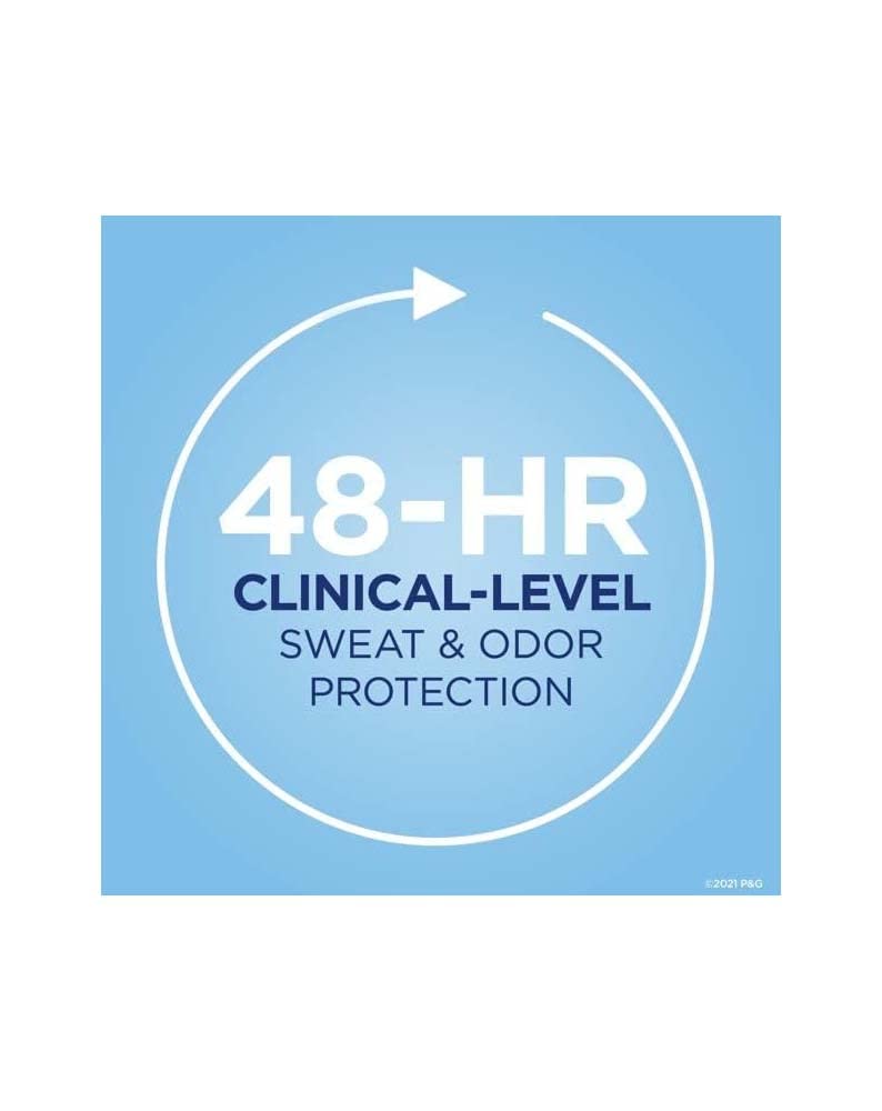 Three-pack display shows Secret Clinical Strength Soft Solid for on-the-go protection.