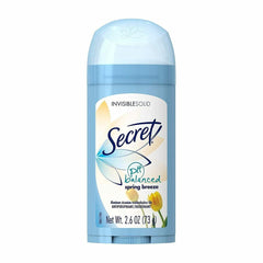 Desodorante Secret Brisa de Primavera, barra para uso diario y frescura duradera