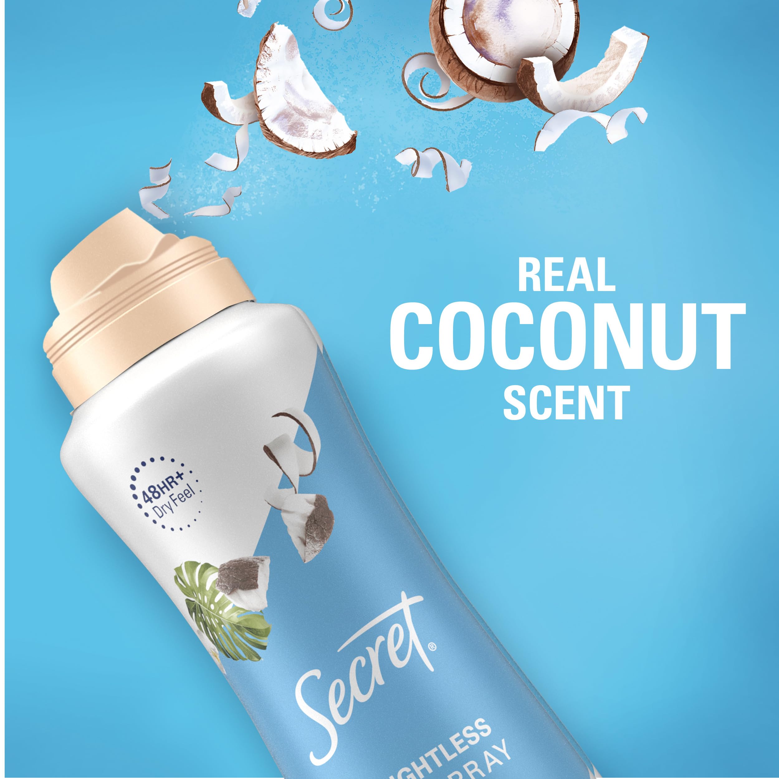 Secret Dry Spray pack of 3 highlighting value and protection